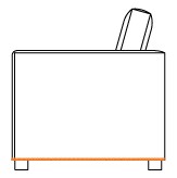 Single Row at Base (O)